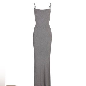 Skims Soft Lounge Long Slip Dress